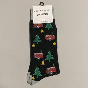 Men's "Camping" Crew Socks